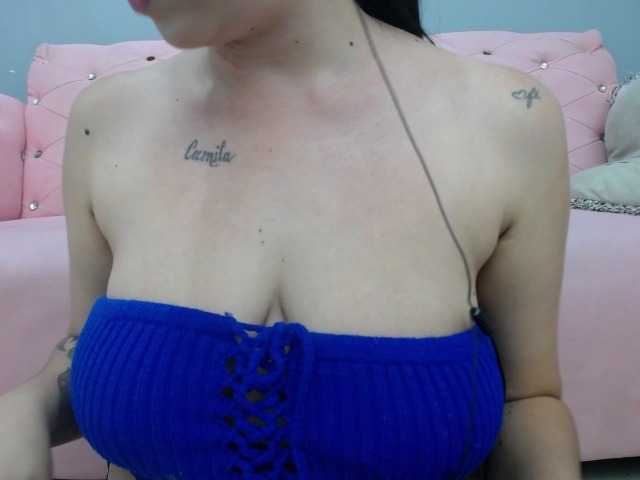 תמונות CaeliBabandi deepthroat and saliva on tits every 150 tokens