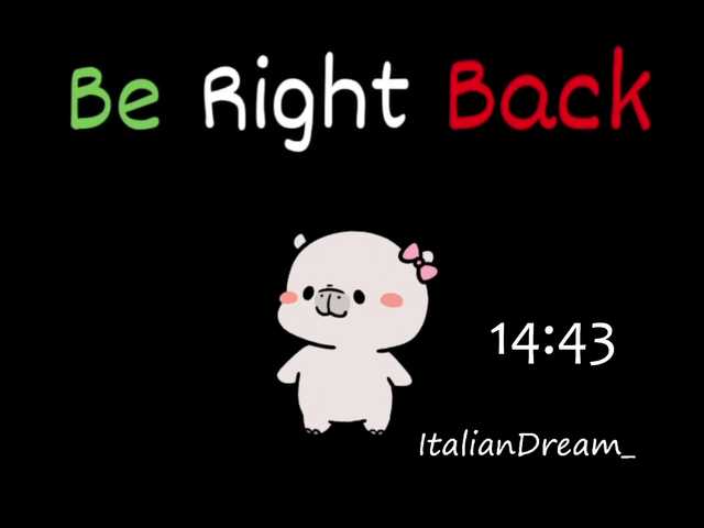 תמונות ItalianDream_ Ciao, im Anna❤️ @remain until Special Erotic Show ❤️Tokens in pm will be not counted for shows ❤️ Be nice, respect, and lets enjoy togehter❤️