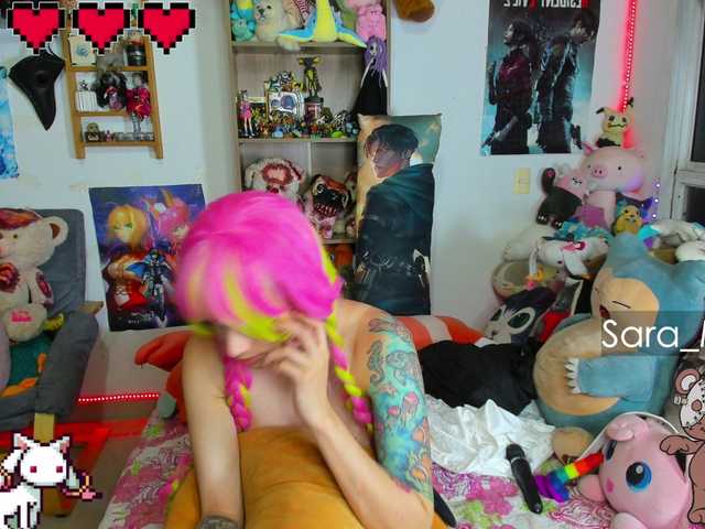 צילומי מסך משודרים Sara-moon